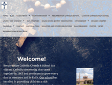 Tablet Screenshot of churchoftheres.net